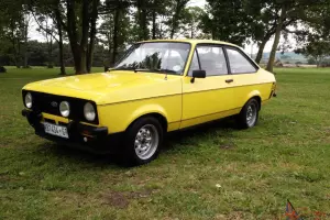 1980 FORD ESCORT 1600 SPORT MK2 SIGNAL YELLOW, ORIGINAL CONDITION. RALLY RS2000