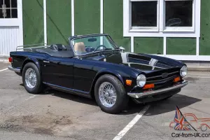 Restored TR6 Overdrive, Hardtop