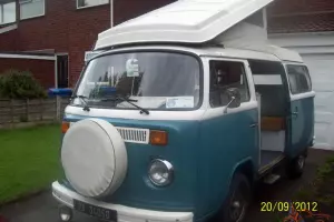  volkswagan vw bay window camper van 