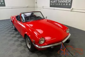 1972 Triumph Spitfire 1972 TRIUMPH SPITFIRE 1500 MK4 CONVERTIBLE.