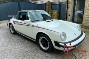 Porsche 911 SC targa factory Martini spec