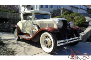 1931 HUPMOBILE RESTORED COUPE ORIGINAL MANUAL 3 SPEED RARE VINTAGE MODEL S