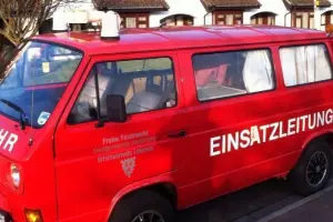 VW Camper Van T3 T25 Ex German Fire Service Vehicle