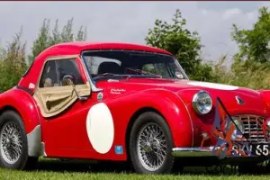  1956 Triumph TR3 - Press 