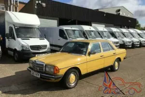 1979 V MERCEDES-BENZ 230 2.3 W123 AUTOMATIC SALOON. ROUND LIGHT STYLE HEADLIGHTS