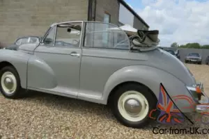 1966 Morris MINOR 1000 CONVERTIBLE Convertible Petrol Manual