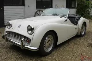 1960 Triumph TR3A. Superb recently fully restored LHD example.