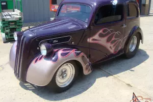 1949 Anglia Nostalgia Pro Street Hot Rod Old Gasser Show Car ALL STEEL
