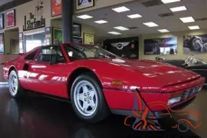 1987 Ferrari 328 GTS Red on black Car is Immaculate inside and out