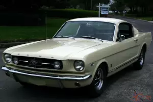 A CODE - FOUR SPEED & A/C SURVIVOR - 1966 Ford Mustang 2+2 Fastback - 64K MI
