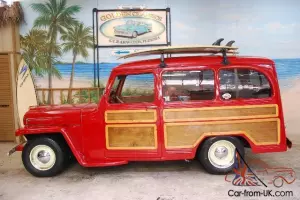 52 WILLYS BEACH WAGON 327*700R*PS*4WPD*AC