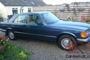 1983 MERCEDES 280 SE BLUE