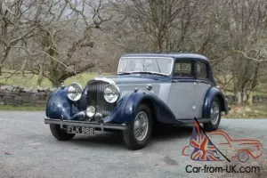 1939 Bentley 4 1/4 Overdrive Park Ward Sports Saloon B169MX