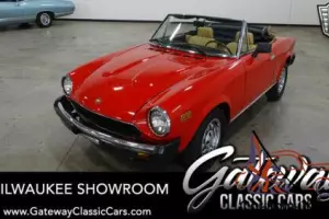 1980 Fiat 124 Spider Spider