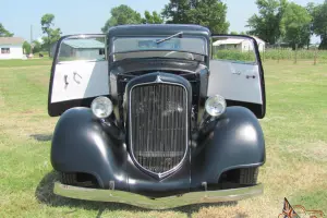 1934 1933 1932 Deuce Coupe Plymouth Ford Hot Rod Rat Rod Black Roadster Steel