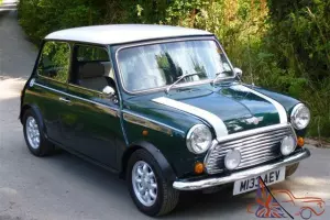  1995 ROVER MINI COOPER 1.3I GREEN/WHITE 