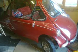  HEINKEL BUBBLE CAR 1956 VERY RARE MODEL THREE WHEELER CLASSIC CAR MICROCAR 
