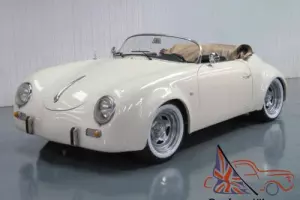 PORSCHE 356 SPEEDSTER CONVERTIBLE RARE WIDE BODY REPLICA LHD LEFT HAND DRIVE