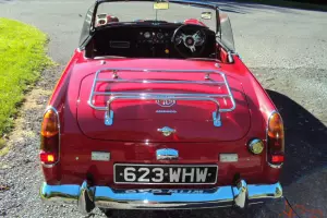 MG MIDGET 1964 MK2 RED, CLASSIC CAR, NICELY RESTORED AND A REAL EYE CATCHER 