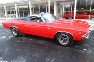 1969 Chevrolet Chevelle Convertible big block 4 speed 4 wheel disc Recent Resto
