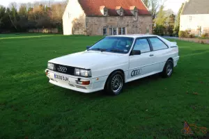 1986 AUDI UR QUATTRO TURBO WR RHD WHITE Classic Show Car Genuine Unmolested