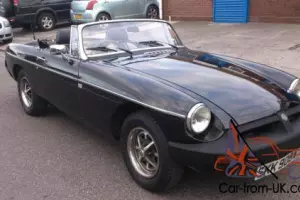 1980 MGB ROADSTER IN BLACK WITH FRESH MOT READY TO DRIVE AWAY Photo