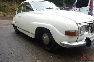 1972 Saab 96v4 tax exempt, economical and unleaded.