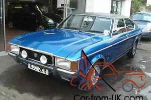  FORD GRANADA GHIA 3.0 COUPE MK1 AUTO BLUE 1977 