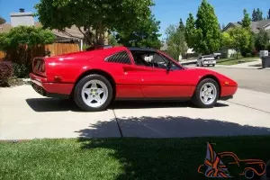 1986 ferrari 328 GTS Red on Black Leather 3.2L V8