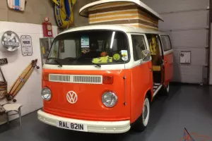  vw camper 1974 poptop 1600 engine 11 months mot 5 months tax cd player 