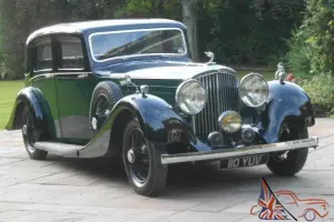  1937 BENTLEY 4 1/4 LITRE DERBY HOOPER ALL ALUMINIUM SPORTS SALOON 