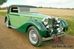 1937 MG SA Tickford DHC Fully Restored.