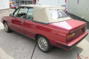 1985 AMC Renault Alliance Convertible