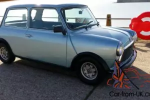 1981 AUSTIN MORRIS MINI HL,MANUAL, BLUE, MOT, 34,000 MILES, CLASSIC CAR,