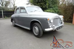 Rover 100 P4 2.6 4dr 1959 REG NO: 751 GAE