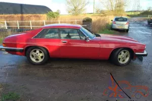 JAGUAR XJS 3.6,COUPE 1987,AUTO. RED, STARTS AND DRIVES for restoration £1375