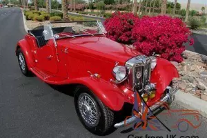 1952 MG TD SERIES ROADSTER - CALIFORNIA CONVERTIBLE 4 SPEED TRIBUTE NO RESERVE!