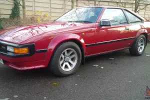 1985 TOYOTA CELICA SUPRA AUTO RED