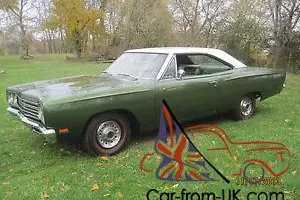 MOPAR PLYMOUTH 1969 ROADRUNNER RARE 2 TONE PAINT RESTORED TO BUILD SHEET SPECS