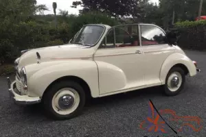 Morris Minor Convertible Original 1961