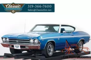 1969 Chevrolet Chevelle SS in Lemans Blue and ready to cruise and enjoy