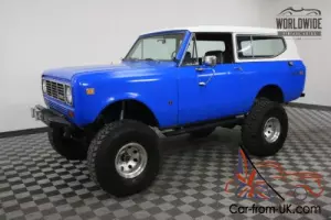 1973 International Harvester Scout RESTORED. DANA 44'S. REBUILT 345 V8