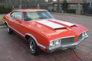 Olds 442 Coupe: 455 Ram Air, Hurst Shift, Factory A/C, Spoiler, PS, PDB, CLEAN!!