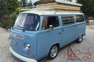 1975 VOLKSWAGEN T2 CAMPERVAN TYPE2 BLUE DEVON MOONRAKER