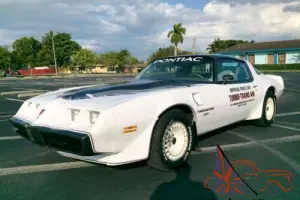 1980 Pontiac Trans Am T tops Indy pace car rare