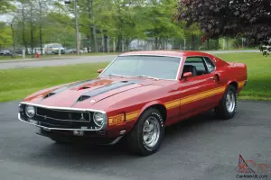 1969 Shelby GT 500  Factory Red/4 Speed    Shelby Mustang Cobra