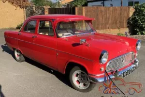FORD CONSUL MK2 375 1961 RED PETROL