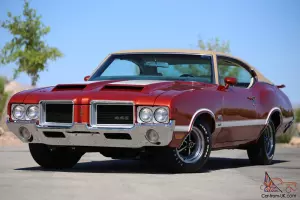 DOCUMENTED CONCOURS QUALITY 1971 OLDSMOBILE 442 W-3O 1 OF 563 PRODUCED SHOW CAR
