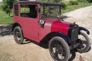  1928 Austin 7 RK Fabric Saloon, vintage style car, pre-war car, classic car 