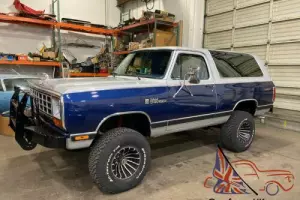 1984 Dodge Ramcharger Prospector Special Edition